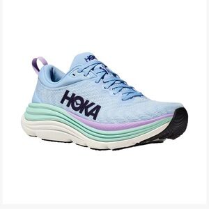 hoka one gaviota 5 womens size 9B shoes blue athletic running shoes
